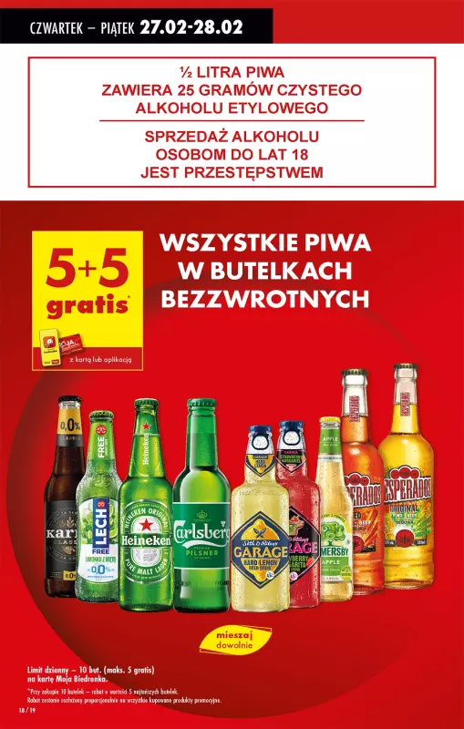 Biedronka - gazetka promocyjna Najlepsze promocje! od czwartku 27.02 do soboty 01.03 - strona 11