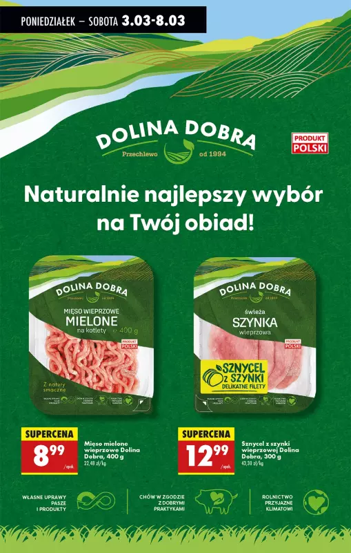 Biedronka - gazetka promocyjna Od poniedziałku, Z ladą tradycyjną od poniedziałku 03.03 do soboty 08.03 - strona 29