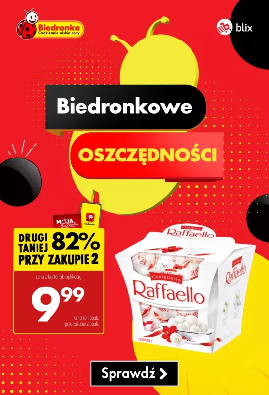 Biedronka - gazetka promocyjna Biedronkowe oszczędności od poniedziałku 03.03 do soboty 08.03