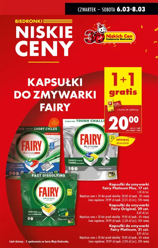 Biedronka - gazetka promocyjna Od czwartku od czwartku 06.03 do środy 12.03 - strona 15