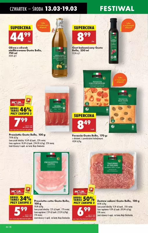 Biedronka - gazetka promocyjna Od czwartku, Z ladą tradycyjną od czwartku 13.03 do środy 19.03 - strona 44