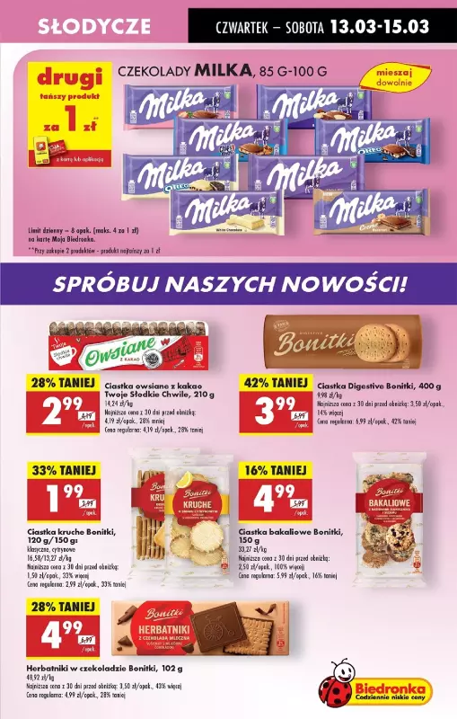 Biedronka - gazetka promocyjna Od czwartku, Z ladą tradycyjną od czwartku 13.03 do środy 19.03 - strona 63