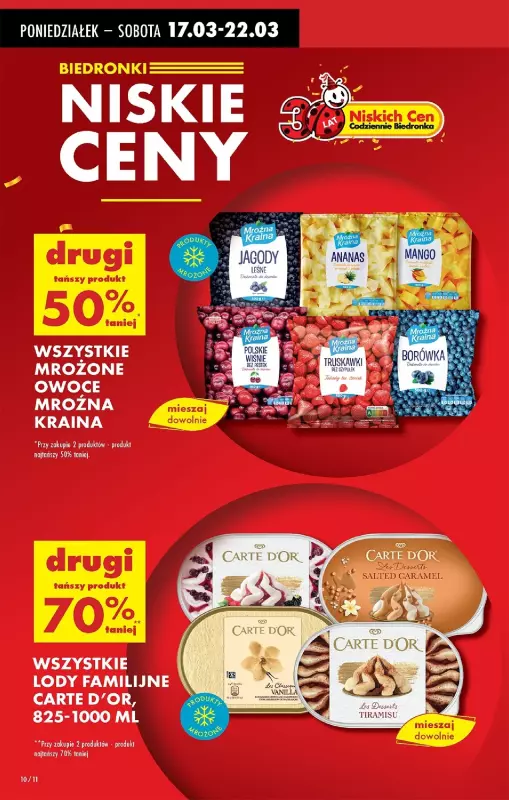 Biedronka - gazetka promocyjna Od poniedziałku od poniedziałku 17.03 do soboty 22.03 - strona 12