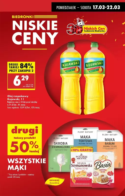 Biedronka - gazetka promocyjna Od poniedziałku od poniedziałku 17.03 do soboty 22.03 - strona 9