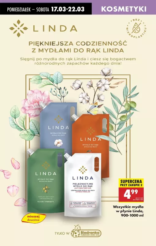 Biedronka - gazetka promocyjna Od poniedziałku, Z ladą tradycyjną od poniedziałku 17.03 do soboty 22.03 - strona 60