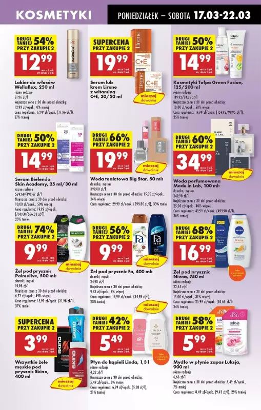 Biedronka - gazetka promocyjna Od poniedziałku, Z ladą tradycyjną od poniedziałku 17.03 do soboty 22.03 - strona 63