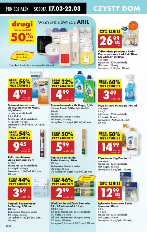 Biedronka - gazetka promocyjna Od poniedziałku, Z ladą tradycyjną od poniedziałku 17.03 do soboty 22.03 - strona 68