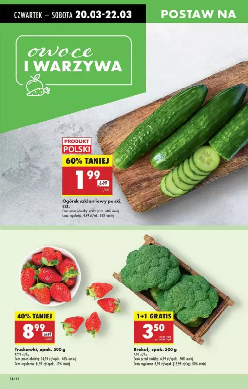 Biedronka - gazetka promocyjna Najlepsze promocje od czwartku 20.03 do soboty 22.03 - strona 13