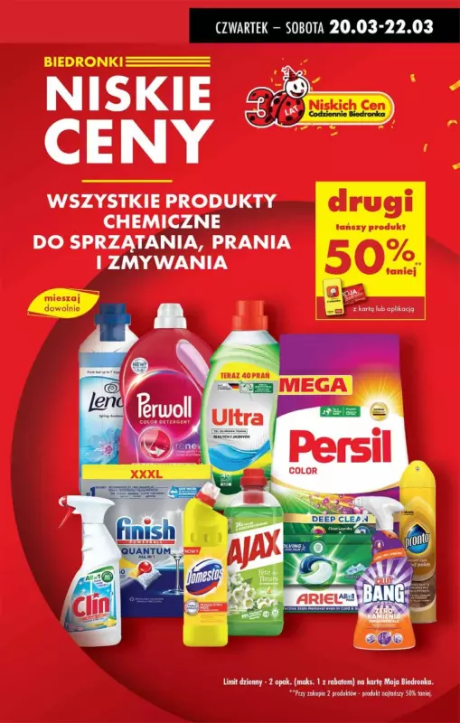Biedronka - gazetka promocyjna Najlepsze promocje od czwartku 20.03 do soboty 22.03 - strona 14