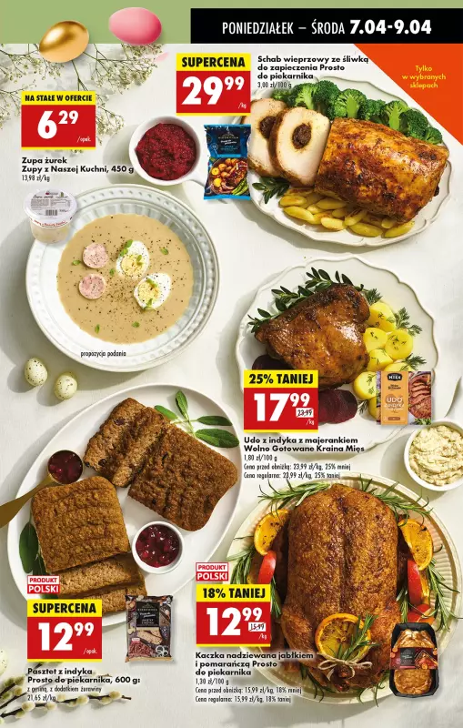 Biedronka - gazetka promocyjna Od poniedziałku, Z ladą tradycyjną od poniedziałku 07.04 do niedzieli 13.04 - strona 29
