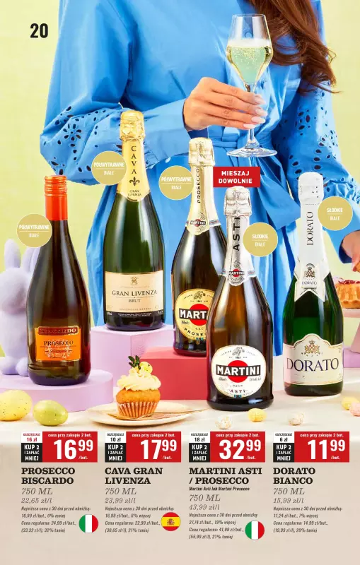 Biedronka - gazetka promocyjna Czas na toast od poniedziałku 07.04 do soboty 19.04 - strona 22
