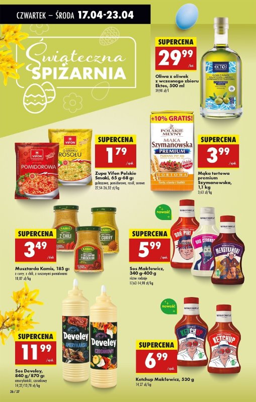 Biedronka - gazetka promocyjna Od czwartku, Z ladą tradycyjną od czwartku 17.04 do środy 23.04 - strona 46