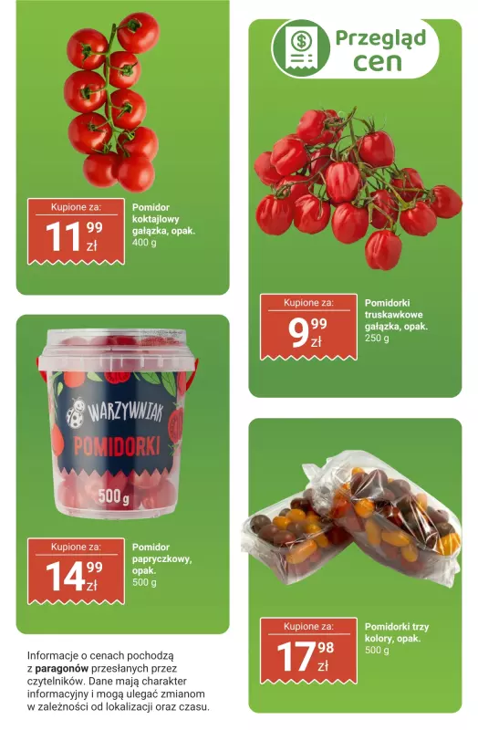 Biedronka - gazetka promocyjna Przegląd cen | Owoce i warzywa   - strona 2