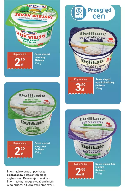 Biedronka - gazetka promocyjna Przegląd cen | Pieczywo, nabiał, mięso   - strona 3