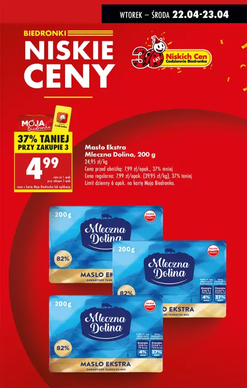 Biedronka - gazetka promocyjna Biedronkowe oszczędności   - strona 2