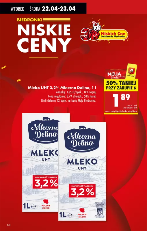 Biedronka - gazetka promocyjna Biedronkowe oszczędności   - strona 3