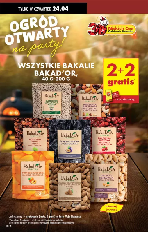 Biedronka - gazetka promocyjna Od czwartku, Z ladą tradycyjną od czwartku 24.04 do środy 30.04 - strona 10