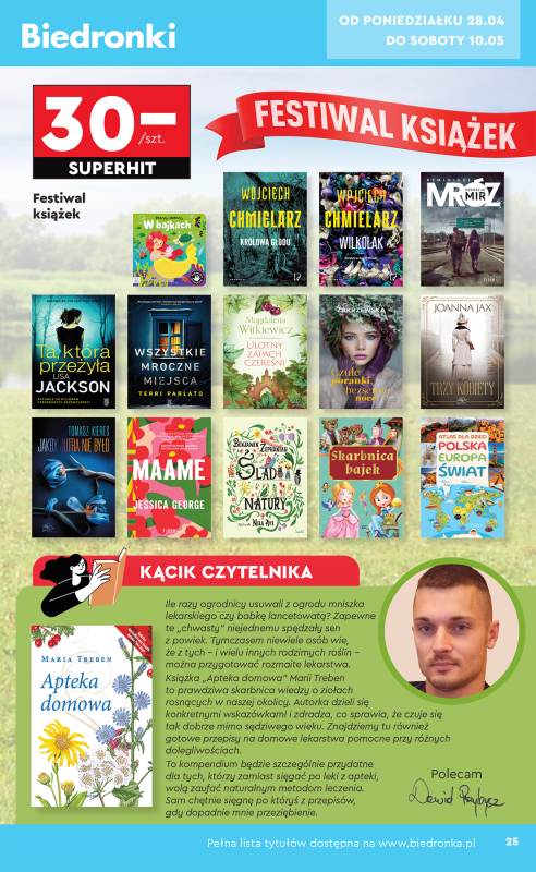 Biedronka - gazetka promocyjna Okazje tygodnia od 26.04 od soboty 26.04 do środy 14.05 - strona 25