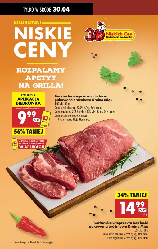Biedronka - gazetka promocyjna Od środy od środy 30.04 do środy 07.05 - strona 4
