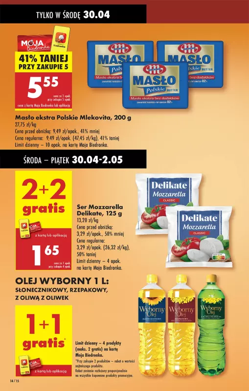 Biedronka - gazetka promocyjna Od środy od środy 30.04 do środy 07.05 - strona 16