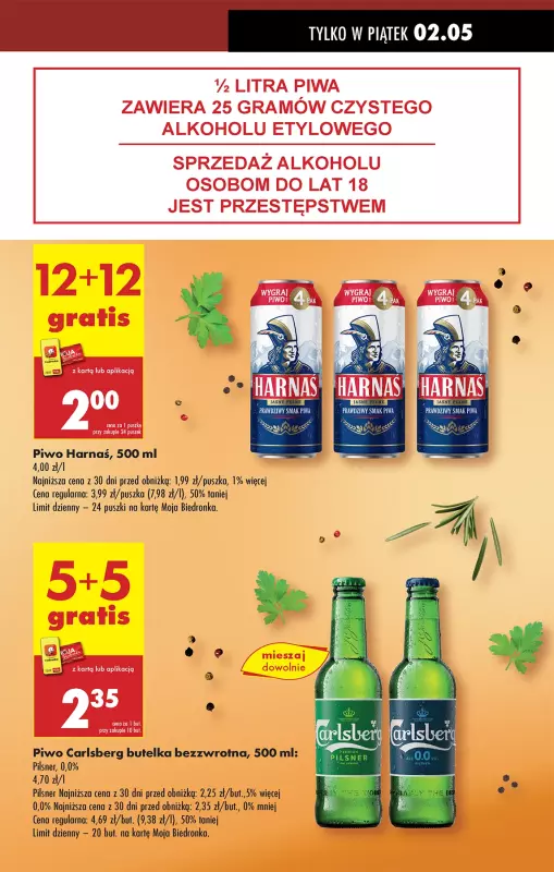 Biedronka - gazetka promocyjna Od środy od środy 30.04 do środy 07.05 - strona 9