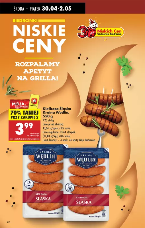 Biedronka - gazetka promocyjna Od środy od środy 30.04 do środy 07.05 - strona 6
