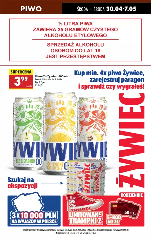Biedronka - gazetka promocyjna Od środy, Z ladą tradycyjną od środy 30.04 do środy 07.05 - strona 53