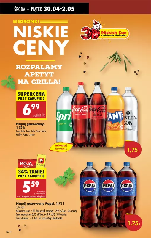 Biedronka - gazetka promocyjna Od środy, Z ladą tradycyjną od środy 30.04 do środy 07.05 - strona 12