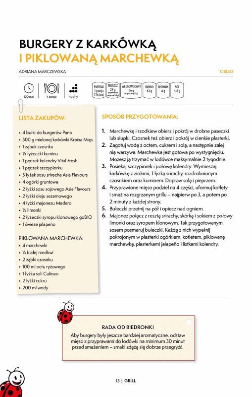 Biedronka - gazetka promocyjna Czas na multikulturalny grill   - strona 15