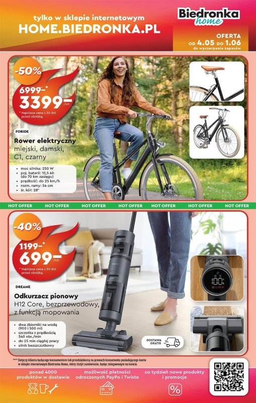Biedronka - gazetka promocyjna Okazje tygodnia od 05.05 od poniedziałku 05.05 do środy 21.05 - strona 55
