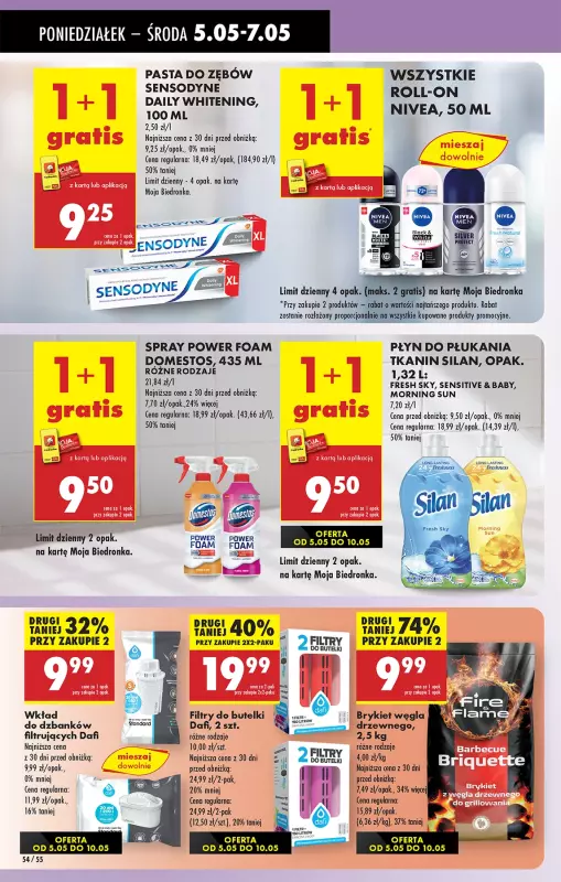 Biedronka - gazetka promocyjna Od poniedziałku od poniedziałku 05.05 do niedzieli 11.05 - strona 64