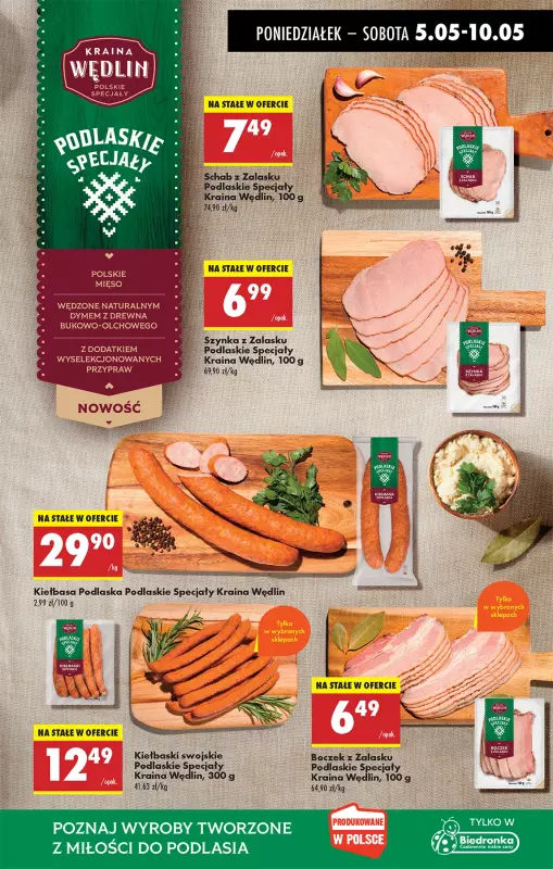 Biedronka - gazetka promocyjna Od poniedziałku od poniedziałku 05.05 do niedzieli 11.05 - strona 30