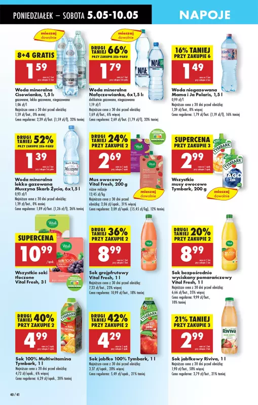 Biedronka - gazetka promocyjna Od poniedziałku od poniedziałku 05.05 do niedzieli 11.05 - strona 50