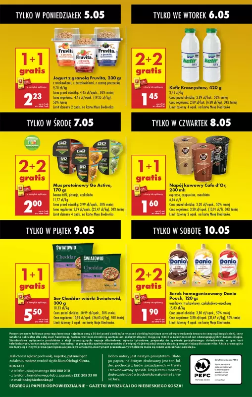 Biedronka - gazetka promocyjna Od poniedziałku od poniedziałku 05.05 do niedzieli 11.05 - strona 70