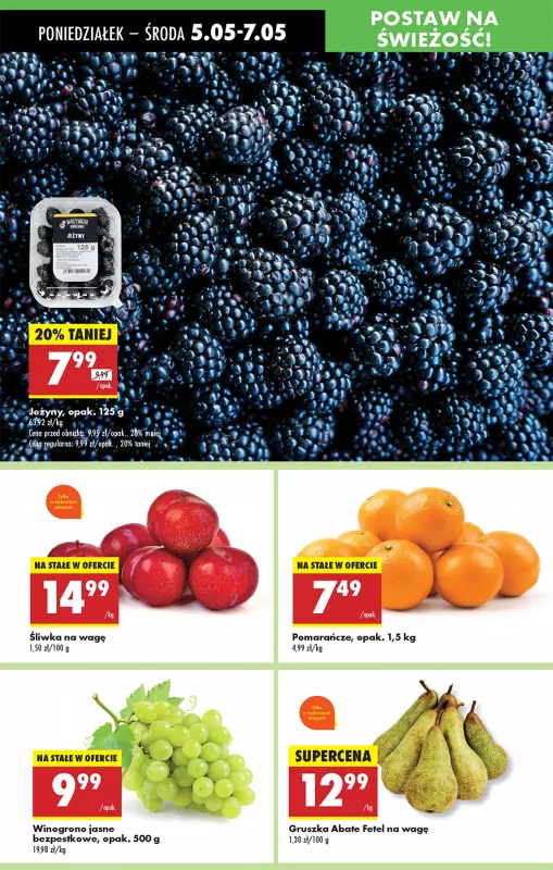 Biedronka - gazetka promocyjna Od poniedziałku, Z ladą tradycyjną od poniedziałku 05.05 do niedzieli 11.05 - strona 21