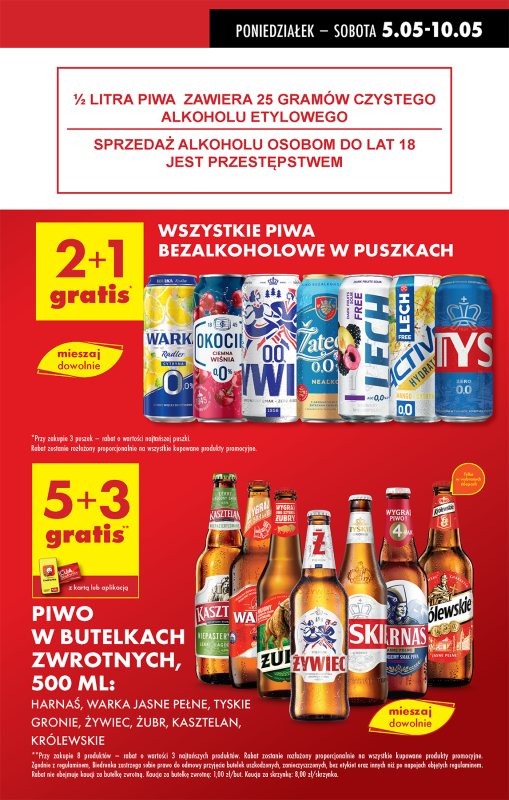 Biedronka - gazetka promocyjna Od poniedziałku, Z ladą tradycyjną od poniedziałku 05.05 do niedzieli 11.05 - strona 13