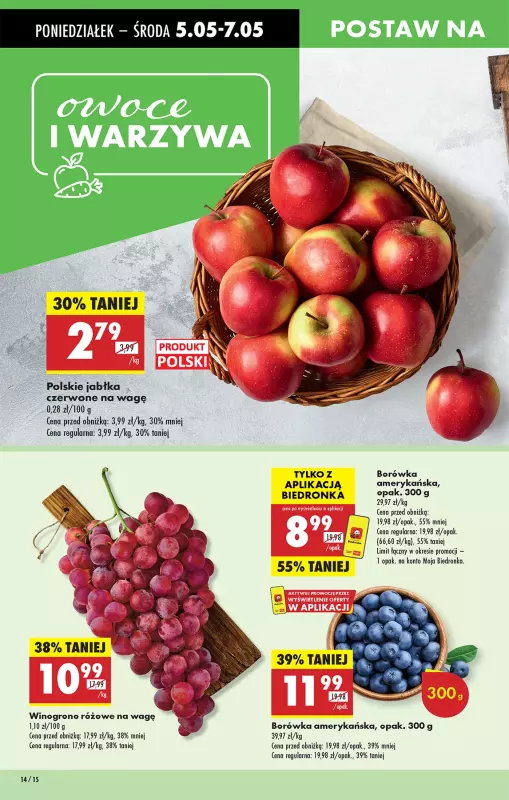 Biedronka - gazetka promocyjna Od poniedziałku, Z ladą tradycyjną od poniedziałku 05.05 do niedzieli 11.05 - strona 18