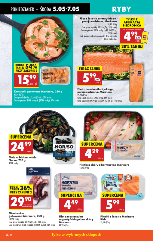 Biedronka - gazetka promocyjna Od poniedziałku, Z ladą tradycyjną od poniedziałku 05.05 do niedzieli 11.05 - strona 30