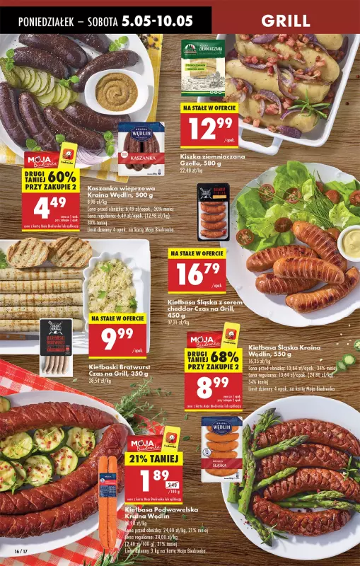 Biedronka - gazetka promocyjna Od poniedziałku, Z ladą tradycyjną od poniedziałku 05.05 do niedzieli 11.05 - strona 22