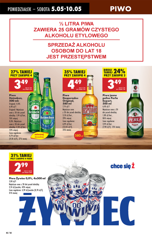 Biedronka - gazetka promocyjna Od poniedziałku, Z ladą tradycyjną od poniedziałku 05.05 do niedzieli 11.05 - strona 55