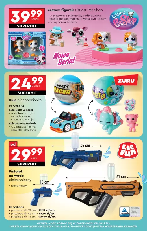 Biedronka - gazetka promocyjna Od poniedziałku, Z ladą tradycyjną od poniedziałku 05.05 do niedzieli 11.05 - strona 71