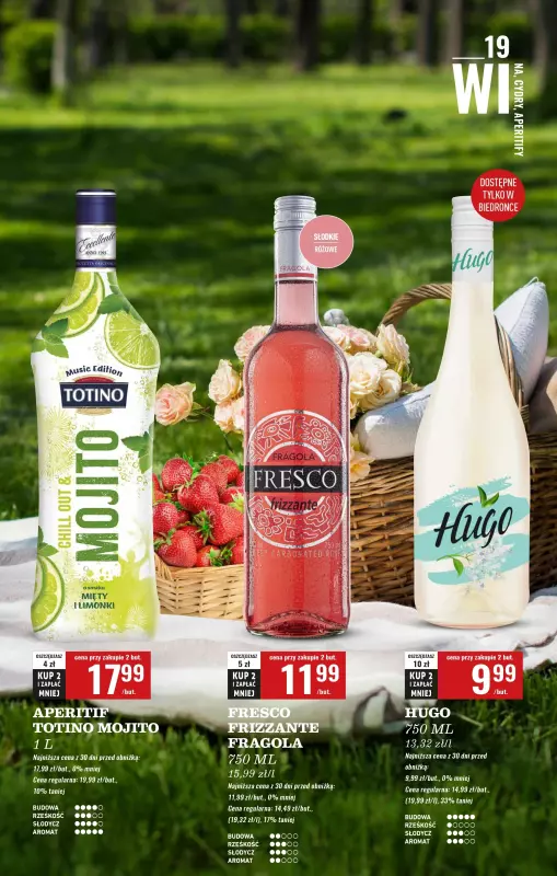 Biedronka - gazetka promocyjna Czas na Toast! od poniedzia艂ku 05.05 do soboty 17.05 - strona 19 Biedronka - gazetka promocyjna Czas na Toast! od poniedzia艂ku 05.05 do soboty 17.05 - strona 19
