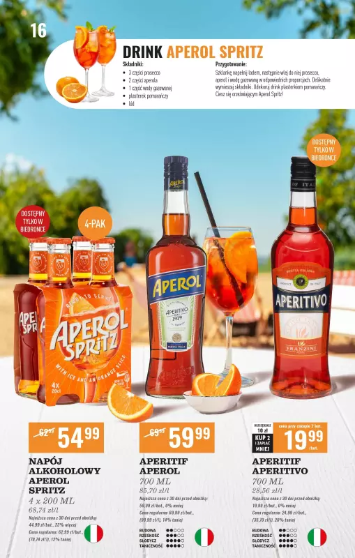 Biedronka - gazetka promocyjna Czas na Toast! od poniedziałku 05.05 do soboty 17.05 - strona 16