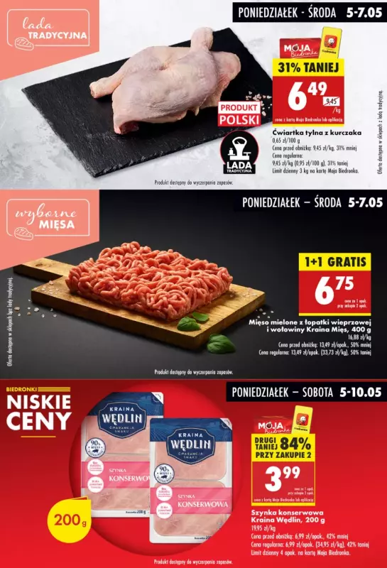 Biedronka - gazetka promocyjna Biedronkowe oszczędności   - strona 3