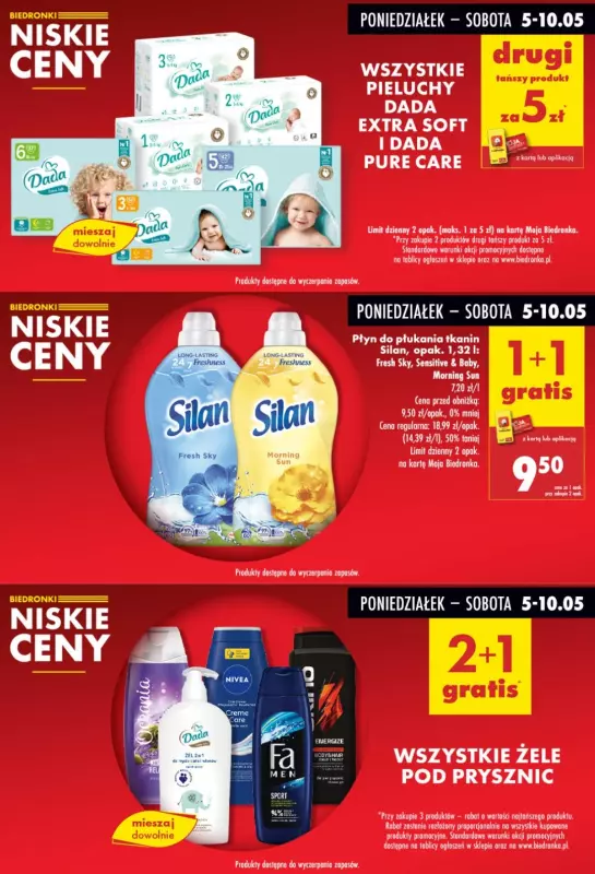 Biedronka - gazetka promocyjna Biedronkowe oszczędności od poniedziałku 05.05 do środy 07.05 - strona 6