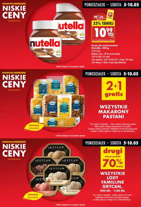 Biedronka - gazetka promocyjna Biedronkowe oszczędności od poniedziałku 05.05 do środy 07.05 - strona 5