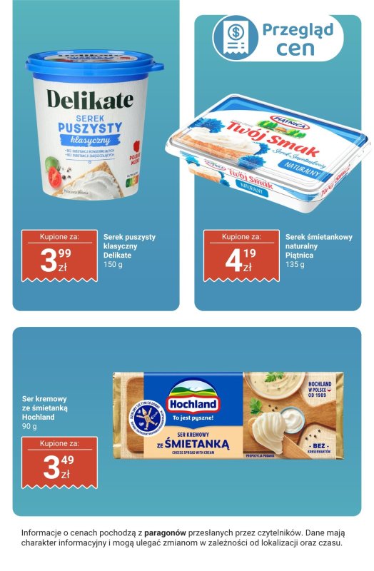 Biedronka - gazetka promocyjna Nabiał - przegląd cen od czwartku 08.05 do soboty 10.05 - strona 4