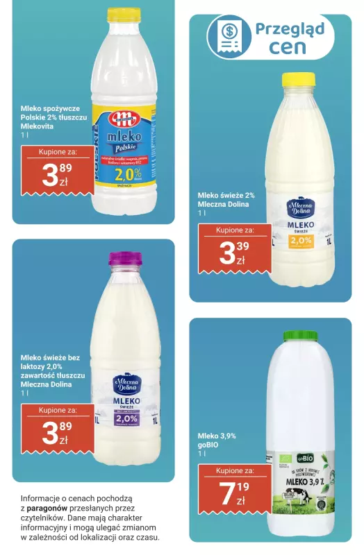 Biedronka - gazetka promocyjna Nabiał - przegląd cen   - strona 2