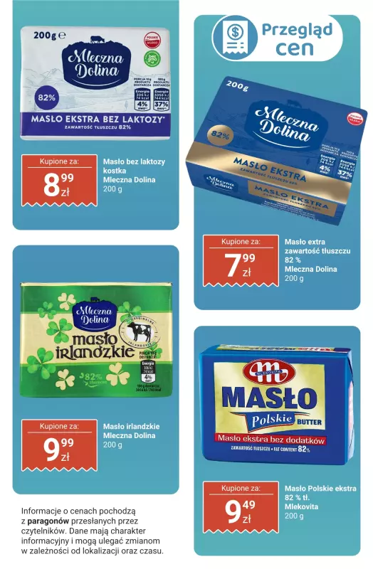 Biedronka - gazetka promocyjna Nabiał - przegląd cen   - strona 3
