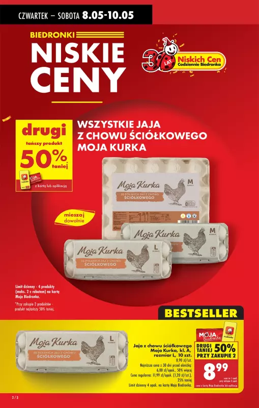 Biedronka - gazetka promocyjna Od czwartku   - strona 2